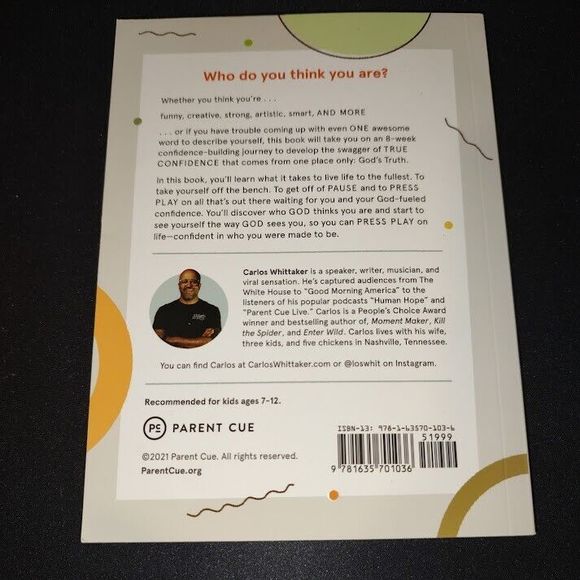 Press Play: A Kids Devotional To Build Confidence That Lasts - Perfect Condition - Picture 2 of 5